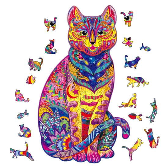 IZMAEL Dřevěné puzzle-Cat/S KP21837