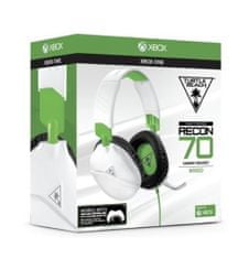 Turtle Beach Herní sluchátka RECON 70X, bílá, Xbox One, series S/X (PS5, Nintendo), TBS-2455-02