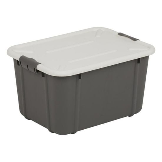 BRANQ Velur - úložný kontejner/box s víkem 16 l
