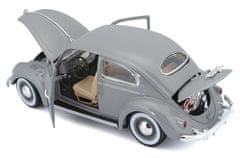 BBurago 1:18 VOLKSWAGEN KAFER-BEETLE stříbrná