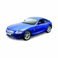 BBurago 1:32BMW Z4 M COUPE modrá metalíza