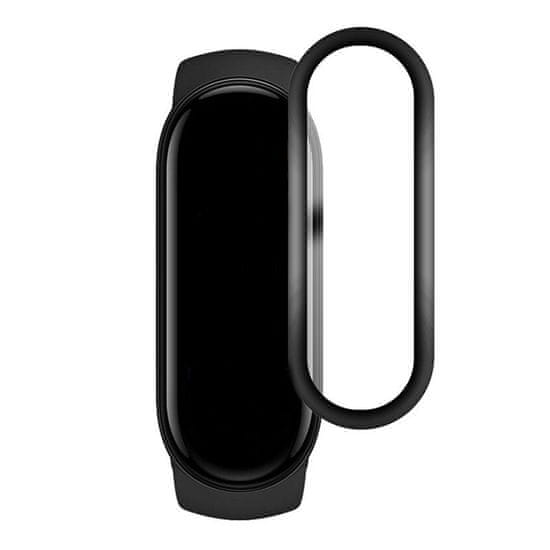 IZMAEL Temperované tvrzené sklo 9H pro Xiaomi Mi Band 6/Mi Band 5 - Černá KP25455