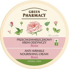 OEM Zelená lékárna Bylinná kosmetika Pleťový krém proti vráskám s růží