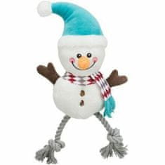 Kraftika Xmas snowman, sněhulák se zvukem, plyš/bavlna, 41 cm