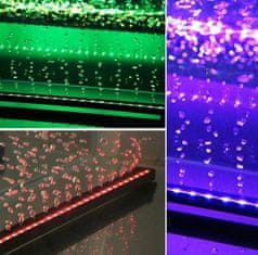 HADEX Akvarijní osvětlení LED RGB, dálkové ovládání, 3,8W, 28 cm
