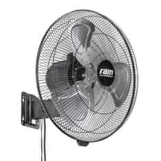 RAM  Heavy Duty Wall Fan, třírychlostní nástěnný ventilátor Ø 45 cm