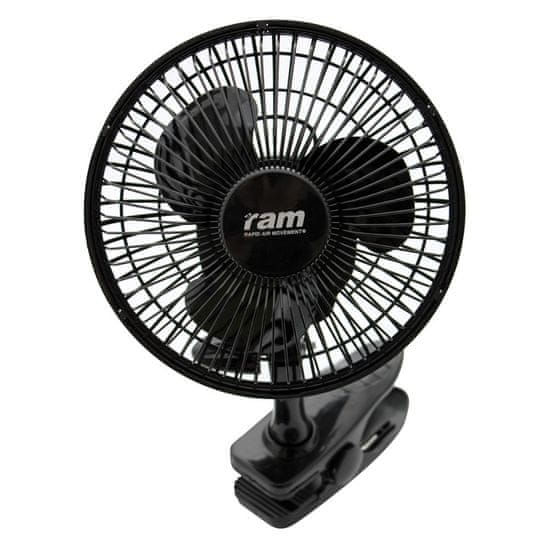 RAM Ventilátor s klipsnou 15cm (15W)