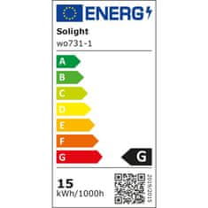 Solight Solight LED venkovní osvětlení, přisazené, kulaté, IP54, 15W, 1150lm, 4000K, 22cm WO731-1