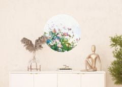AG Design Divoké květiny, fototapeta ekologická vliesová do obývacího pokoje, ložnice, jídelny, kuchyně, 70x70
