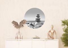 AG Design Mořské kameny, fototapeta ekologická vliesová do obývacího pokoje, ložnice, jídelny, kuchyně, 70x70