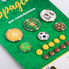 Kraftika Nýtky na scrapbooking, sada "champions", dekorační