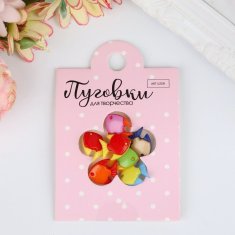 Kraftika Plastové knoflíky ve tvaru rybiček, na scrapbooking