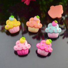 Kraftika Dekorace do vlasů, účesu, doplňky, cupcake, muffiny