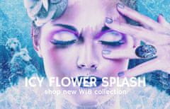 Kraftika Icy flower splash kolekce ruby red crystal