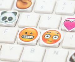 Kraftika Samolepky, nálepky, motiv - smajlíci, emoji, na dekoraci