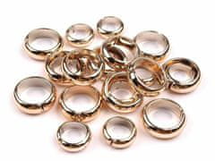 Kraftika 20pár zlatá sv. dekorační svatební prsteny
