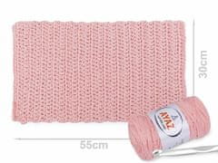 Kraftika 1ks (2199) béžová bavlněná pletací příze cotton lace 250 g,