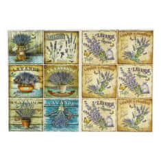 Kraftika Sada decoupage karet 6 ks "lavender", kreativita