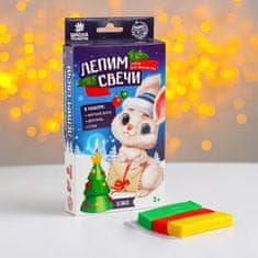 Kraftika Sada pro kreativitu "vyrábíme svíčky vánoční stromeček"