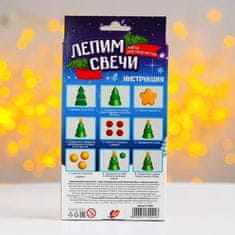 Kraftika Sada pro kreativitu "vyrábíme svíčky vánoční stromeček"