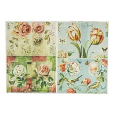 Kraftika Sada decoupage karet 6 ks "wonderful bloom"