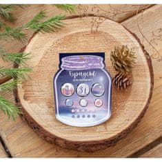 Kraftika Scrapbooking cabochons v sadě "sněhová pohádka", 8 10