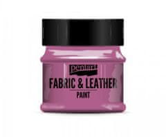 Pentart Barva na textil a kůži magenta 50ml,