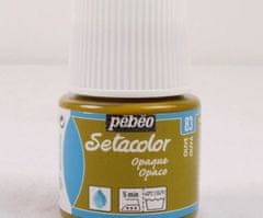 Pébéo Setacolor 45ml olivová barva na textil,