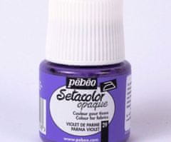 Pébéo Setacolor 45ml fialová parma barva na textil,