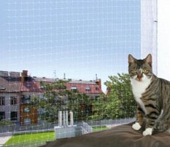 Trixie Ochranná síť pro kočky 3x2m, - transparentní,