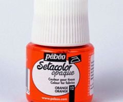 Pébéo Setacolor 45ml oranžová barva na textil,