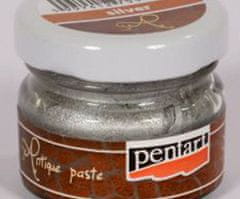 Pentart Patinovací pasta stříbrná 20ml, pentart, patina