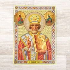 Kraftika Sada kreativního umění diamond mosaic "saint nicholas" malá