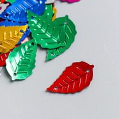 Kraftika Sequins kreativní sada 10 gramů "multicolored leaflets"