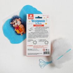 Kraftika Diy kit hračka z pocitu "hedgehog s dárkem", felt