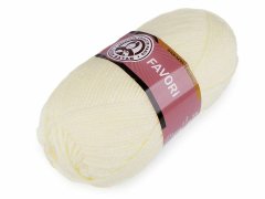 Kraftika 1ks (005) béžová nejsv. pletací příze favori 100g