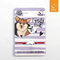 Kraftika Psí známka a náramek na ruku - corgi