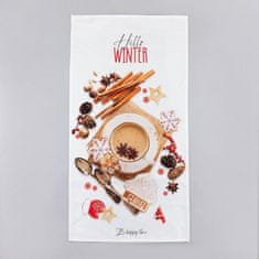 Kraftika Sada 2 ručníků - magic winter, 100% bavlna