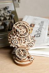 UGEARS 3d dřevěné mechanické puzzle steampunk hodiny