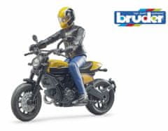 Bruder 63053 bworld motocykl scrambler ducati cafe racer s