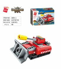 QMAN Water cannon fire truck 1805-1 tank vanward