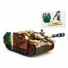 Sluban Army n38-b0858 maskovaný obrněný tank