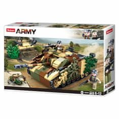 Sluban Army n38-b0858 maskovaný obrněný tank