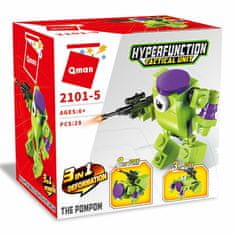 QMAN Hyperfunction tactical unit 2101-5 robot troops 3v1