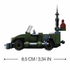 Sluban Wwii m38-b0678b 4into1 hlídkový jeep