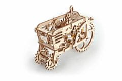 UGEARS 3d dřevěné mechanické puzzle traktor