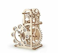 UGEARS 3d dřevěné mechanické puzzle dynamometr