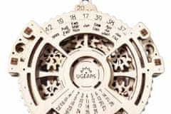 UGEARS 3d dřevěné mechanické puzzle kalendář