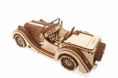 UGEARS 3d dřevěné mechanické puzzle vm-01 auto (roadster)