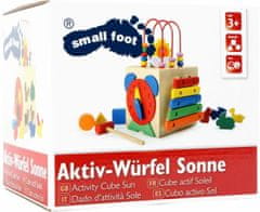 Small foot Aktivní motorická kostka sluníčko